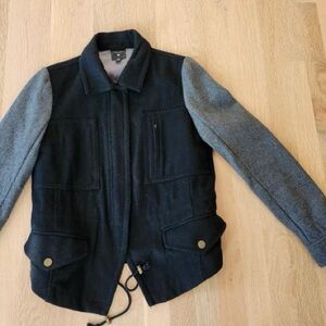 Against Nudity Montreal Wool Bomber style coat XS